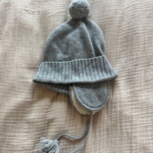 J. Crew Cashmere Hat with Pom-Poms